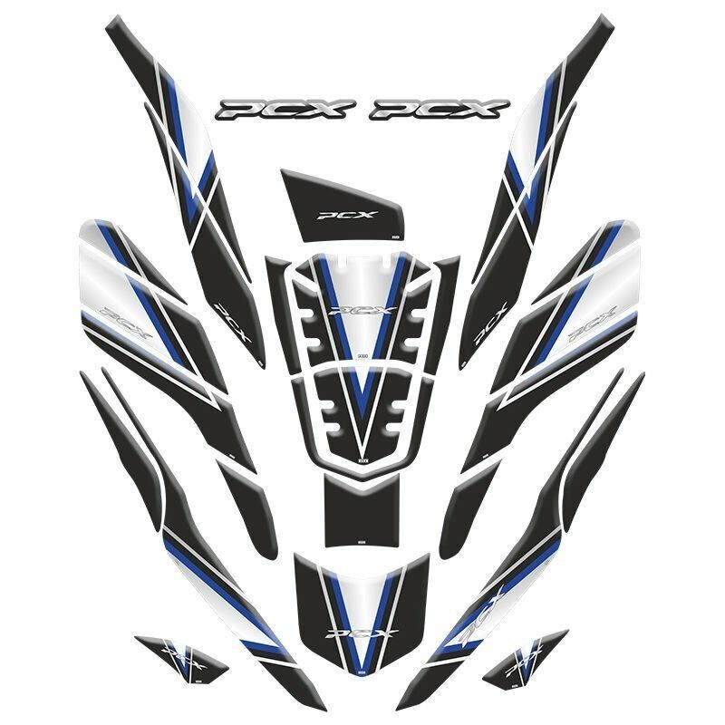 HONDA PCX 2021 - 2024 UYUMLU TANK PAD SET 04