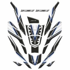 HONDA PCX 2021 - 2024 UYUMLU TANK PAD SET 04