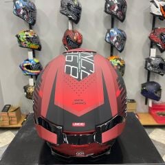 MT Helmets Thunder 4 SV Luminence D5 Mat Kırmızı