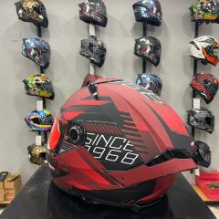 MT Helmets Thunder 4 SV Luminence D5 Mat Kırmızı