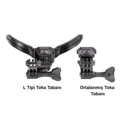 Nukrotech Aksiyon Kamera İçin Kask Montaj Seti