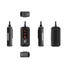 KNMASTER MOTOPLAY 2000 – 6.25” 2K Çift Kameralı Kablosuz CarPlay & Android Auto Destekli Multimedya