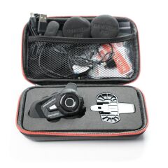 Knmaster KN6100 PRO Motosiklet Kask İnterkom Bluetooth Intercom Kulaklık Seti
