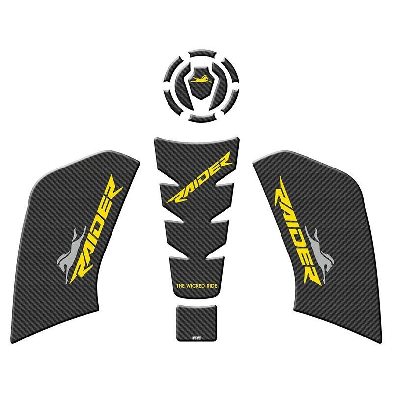 TVS RAIDER 125 2023 - 2024 UYUMLU TANK PAD SET 01