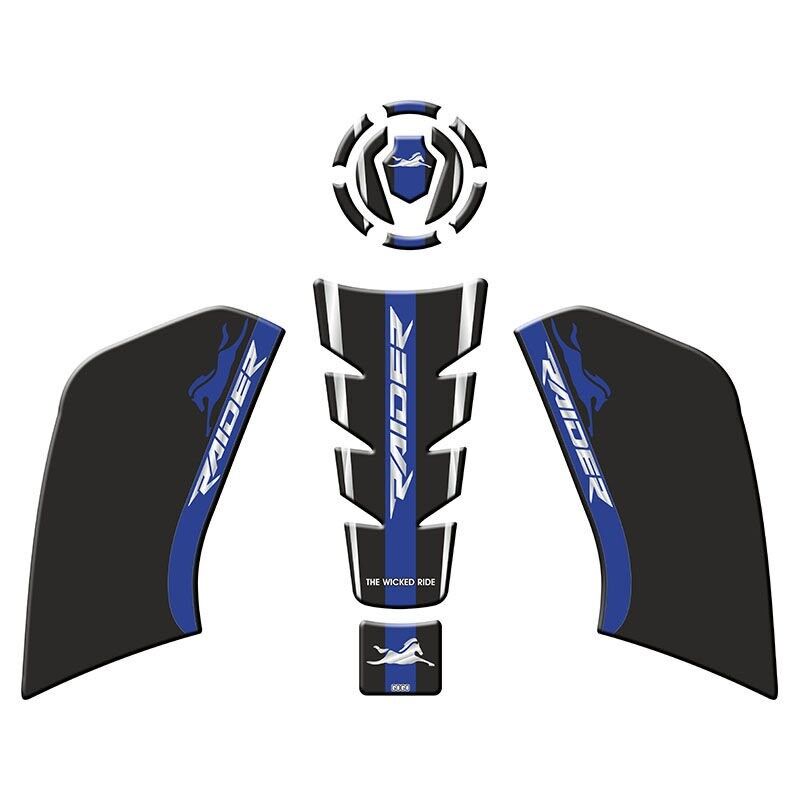 TVS RAIDER 125 2023 - 2024 UYUMLU TANK PAD SET 04