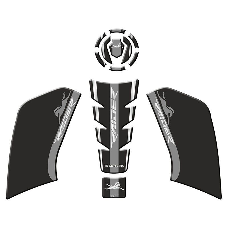 TVS RAIDER 125 2023 - 2024 UYUMLU TANK PAD SET 06