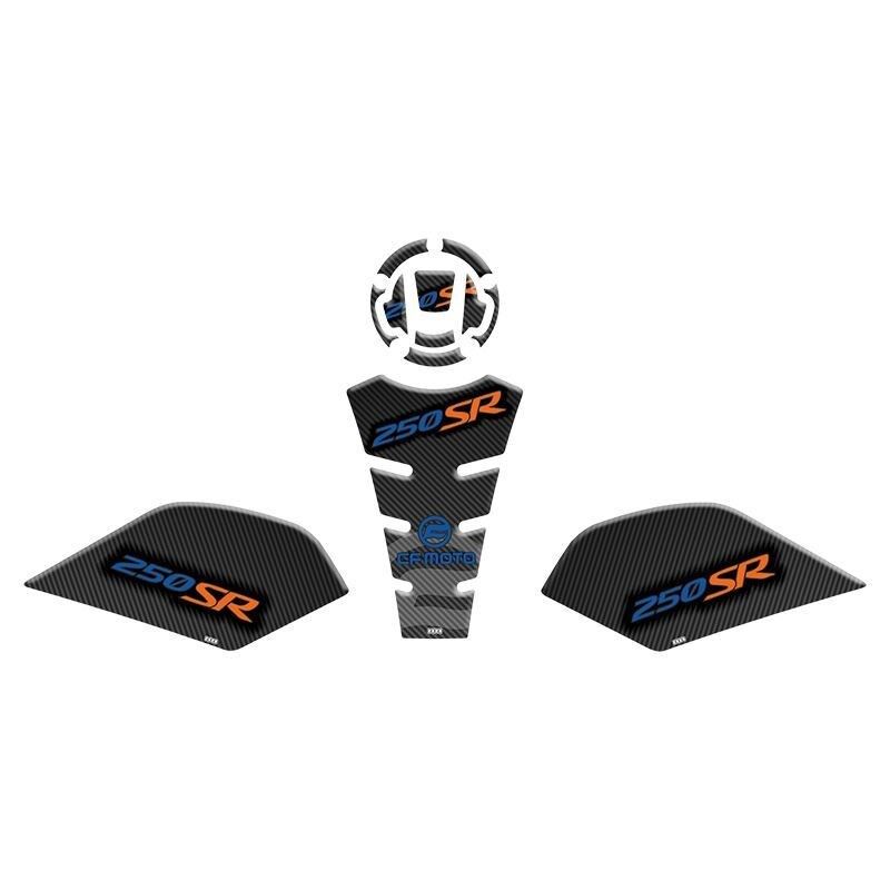 CF MOTO 250 SR 2020 - 2024 UYUMLU TANK PAD SET 01