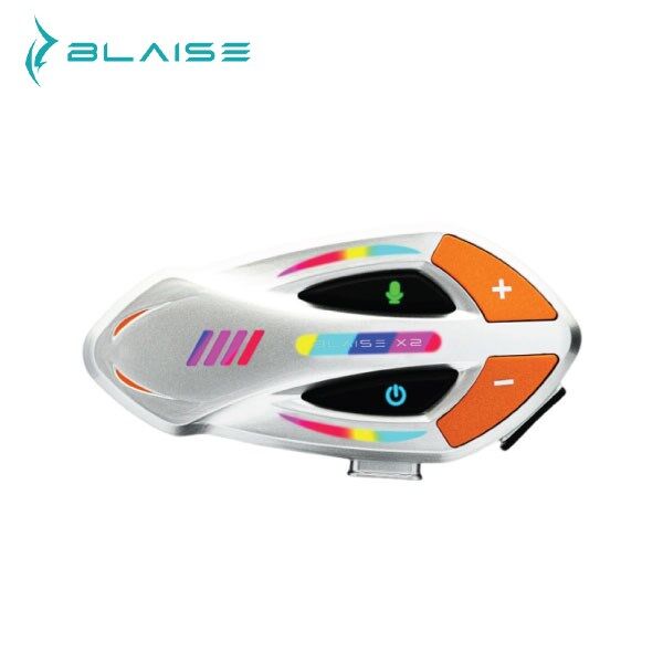 BLAISE X2 Bluetooth Motosiklet Interkom Turuncu