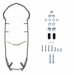 GP Kompozit TVS Jupiter 125 2023-2024 Uyumlu Motor Koruma Demiri Siyah