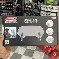 GP Kompozit Universal Çift Bağlantılı Asansörlü Deflektör Şeffaf