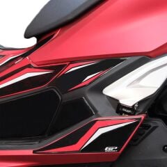 GP Kompozit Honda PCX 125 / 150 2025-2026 Uyumlu Yeni Seri Full Tank Pad Seti Kırmızı