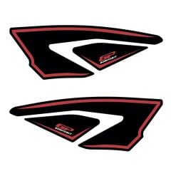 GP Kompozit Honda PCX 125 2025-2026 Uyumlu Artçı Ayak Pad Kırmızı