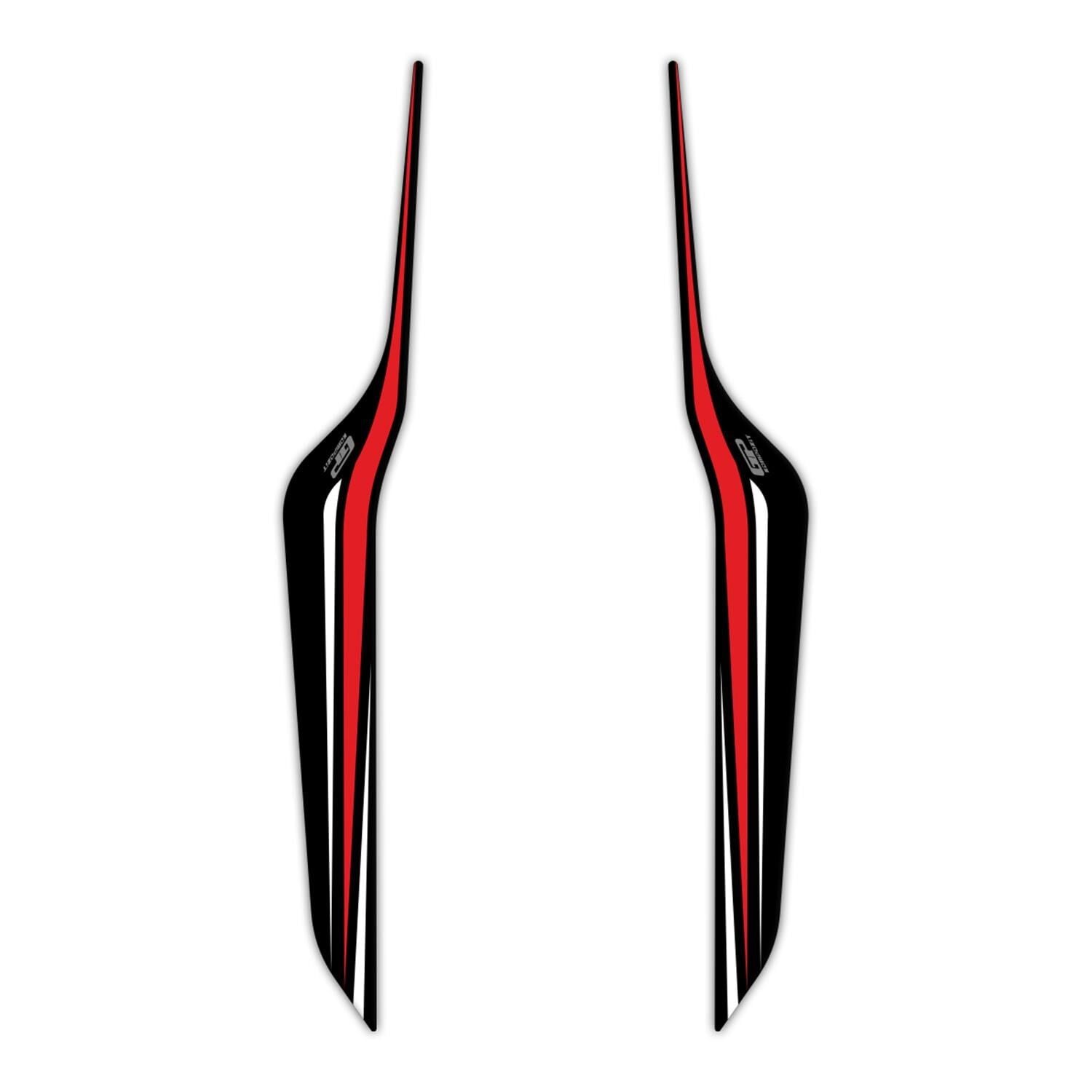 GP Kompozit Honda PCX 125 / 150 2021-2026 Uyumlu Kuyruk Pad Kırmızı
