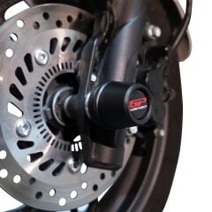 GP Kompozit Honda PCX 125 / 150 2018-2026 Uyumlu Ön Aks Koruma Takozu Siyah