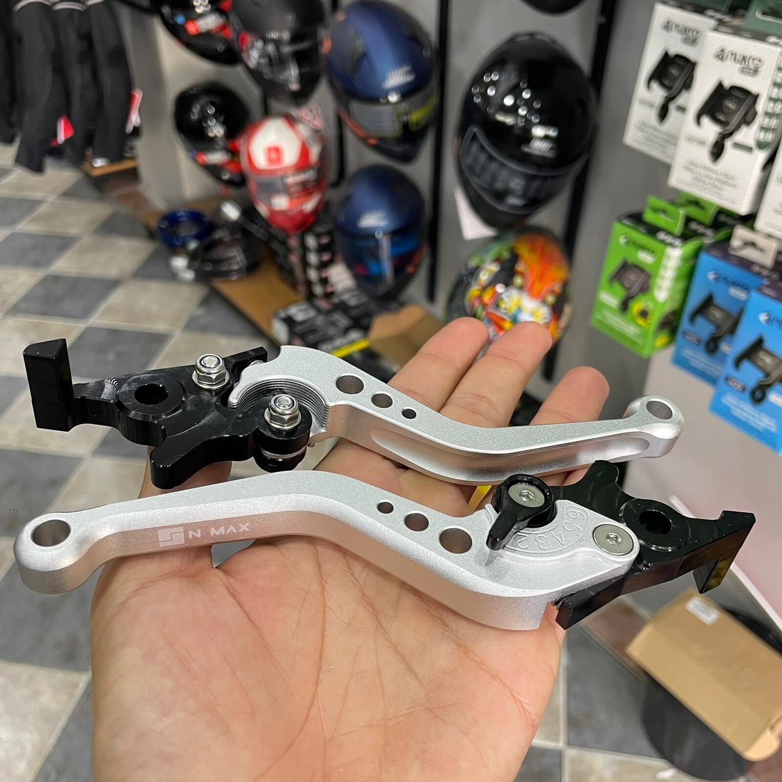 Yamaha Nmax 125/155 Spor Manet Gümüş