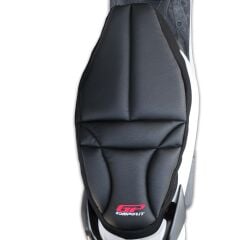 GP Kompozit Honda Dio 2021-2025 Uyumlu Fileli Motosiklet Konfor Sele Kılıfı Siyahh