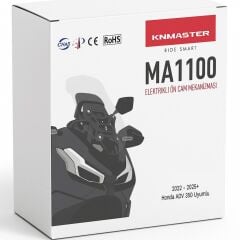 KNMASTER MA1100 Honda Adv350 Uyumlu Elektrikli Ön Cam Mekanizması 2023-2024