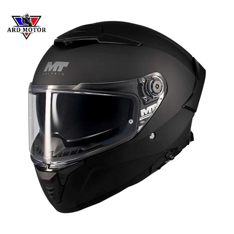 Mt Helmets Thunder 4 Sv Pure A1 Mat Siyah Kapalı Kask