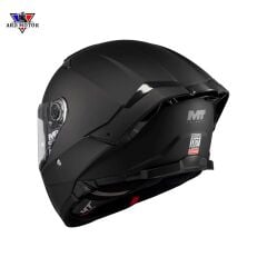 Mt Helmets Thunder 4 Sv Pure A1 Mat Siyah Kapalı Kask