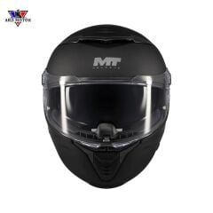 Mt Helmets Thunder 4 Sv Pure A1 Mat Siyah Kapalı Kask