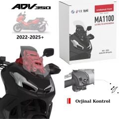 KNMASTER MA1100 Honda Adv350 Uyumlu Elektrikli Ön Cam Mekanizması 2023-2024