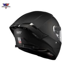 Mt Helmets Thunder 4 Sv Pure A1 Mat Siyah Kapalı Kask