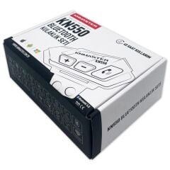Knmaster KN550 Motosiklet Bluetooth Kulaklık Mikrofon Seti