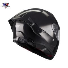 Mt Helmets Thunder 4 R Sv Pure A1 Parlak Siyah Kapalı Kask