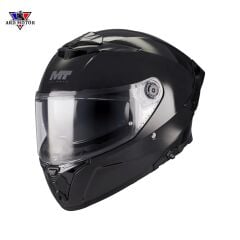 Mt Helmets Thunder 4 R Sv Pure A1 Parlak Siyah Kapalı Kask