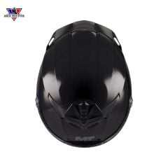 Mt Helmets Thunder 4 R Sv Pure A1 Parlak Siyah Kapalı Kask
