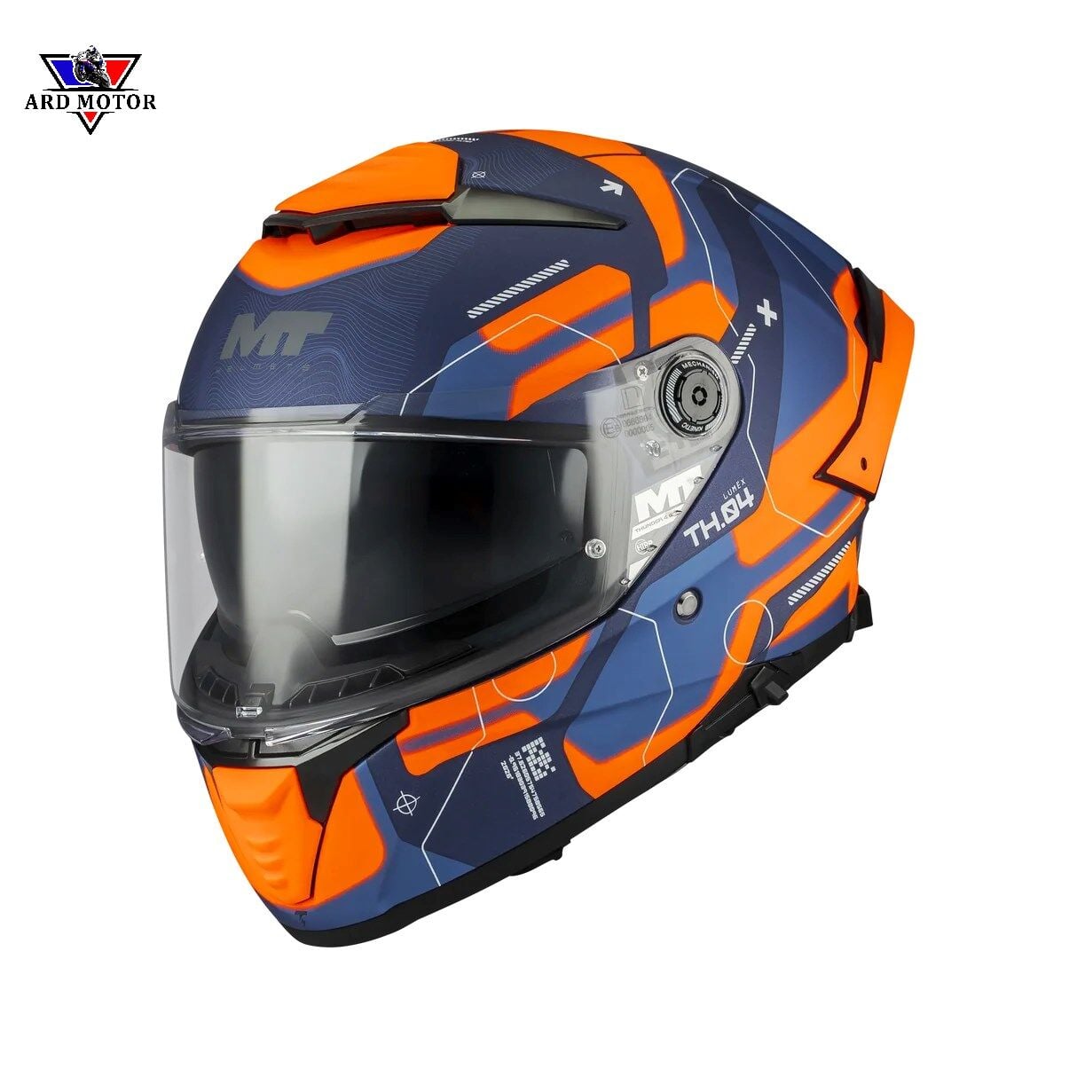 Mt Helmets Thunder 4 R Sv LUMEX C24 Mat Kapalı Kask