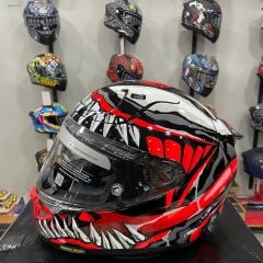 HJC RPHA12 KASK MAXIMIZED VENOM MARVEL MC1SF