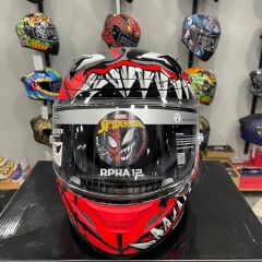 HJC RPHA12 KASK MAXIMIZED VENOM MARVEL MC1SF
