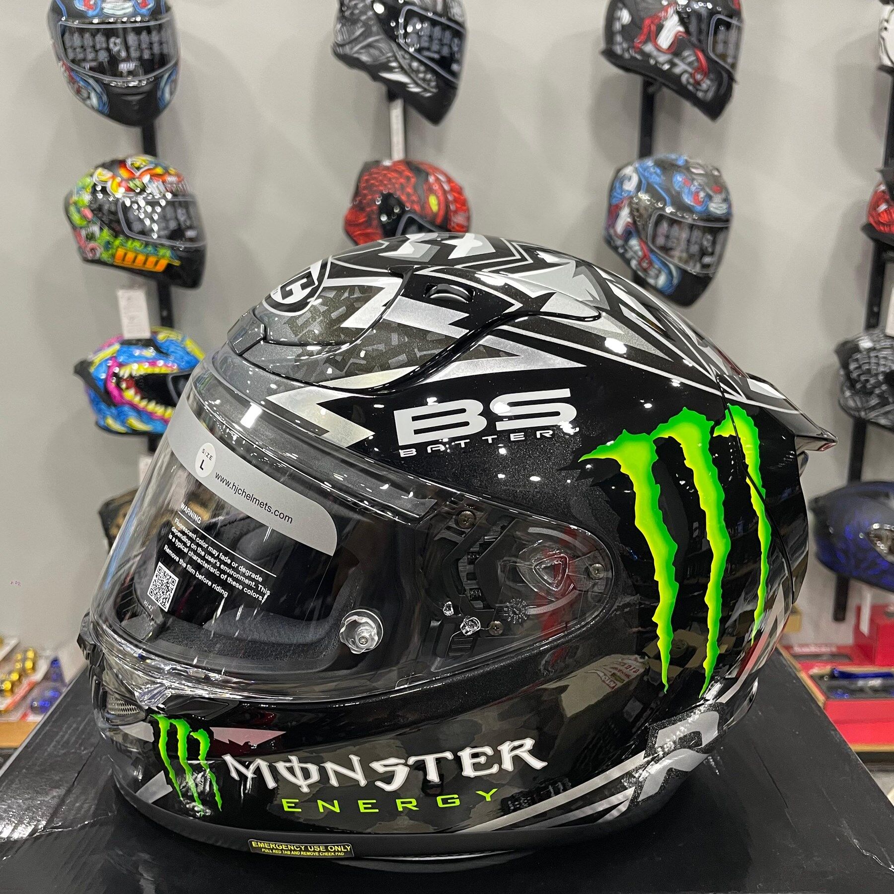 HJC RPHA12 KASK QUARTARARO EDITION BLACK MC5