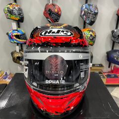 HJC RPHA12 KASK DIABLO BLIZZARD MC1
