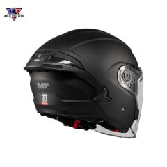 Mt Helmets Cosmo Sv Pure A1 Mat Siyah Yarım Kask