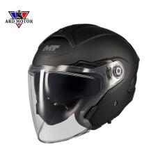 Mt Helmets Cosmo Sv Pure A1 Mat Siyah Yarım Kask