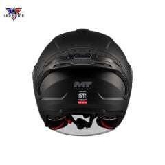Mt Helmets Cosmo Sv Pure A1 Mat Siyah Yarım Kask
