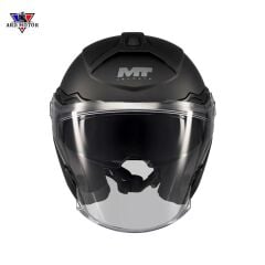 Mt Helmets Cosmo Sv Pure A1 Mat Siyah Yarım Kask