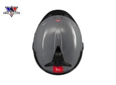 Mt Helmets Cosmo Sv Solid A2 Parlak Gri Yarım Kask