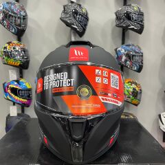 MT Helmets Targo S Solid A1 Mat Kask