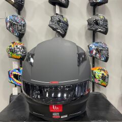 MT Helmets Targo S Solid A1 Mat Kask