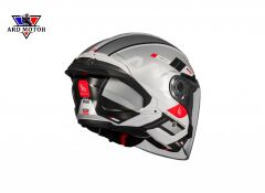 Mt Helmets Cosmo Sv Sılence A2 Parlak Yarım Kask