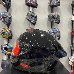 MT Helmets Thunder 4 Sv Solid A1 Parlak Siyah Motosiklet Kaskı