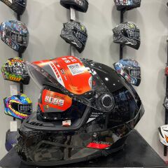 MT Helmets Thunder 4 Sv Solid A1 Parlak Siyah Motosiklet Kaskı
