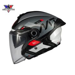 Mt Helmets Cosmo Sv Sılence B2 Parlak Yarım Kask