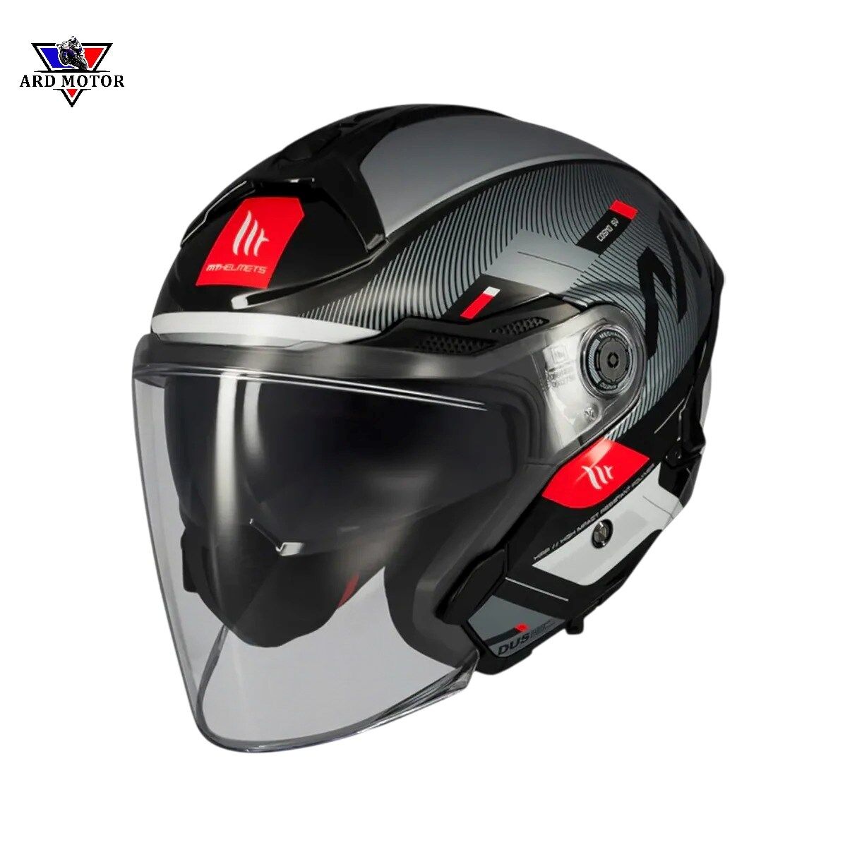 Mt Helmets Cosmo Sv Sılence B2 Parlak Yarım Kask