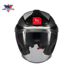 Mt Helmets Cosmo Sv Sılence B2 Parlak Yarım Kask