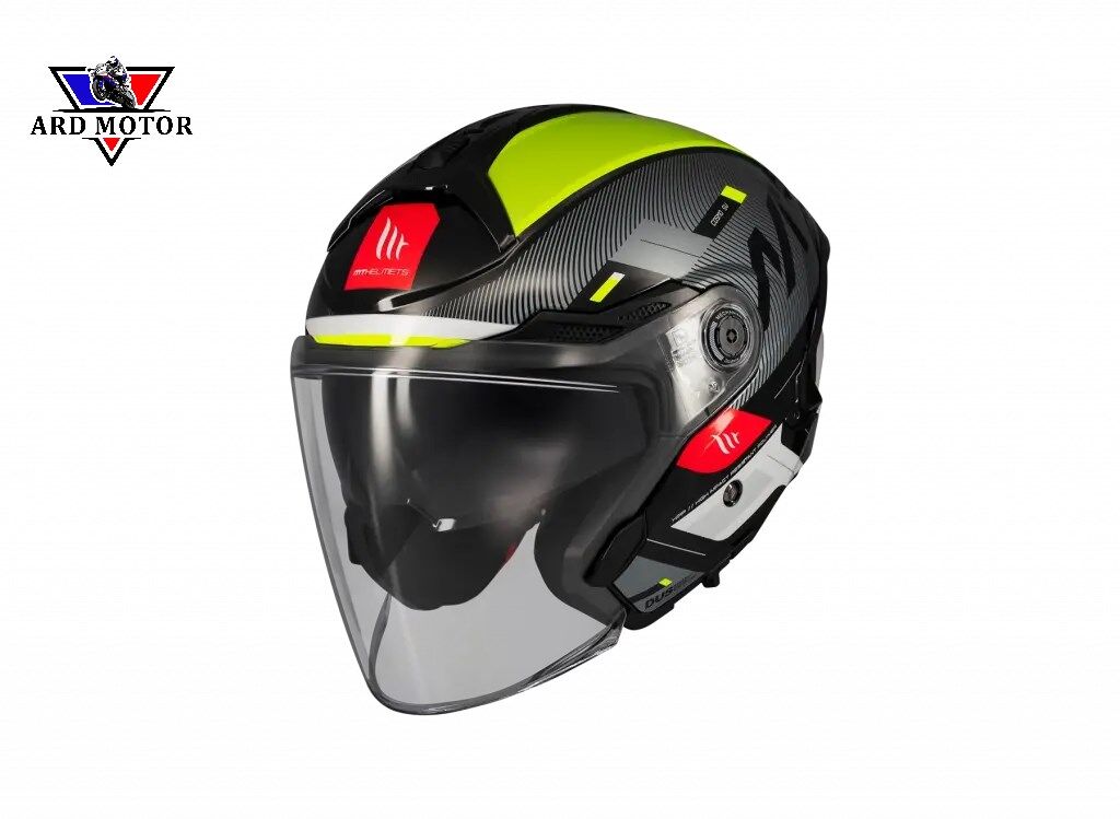 Mt Helmets Cosmo Sv Sılence B3 Parlak Yarım Kask