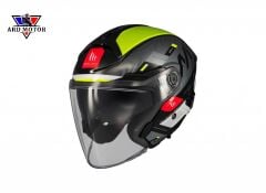 Mt Helmets Cosmo Sv Sılence B3 Parlak Yarım Kask